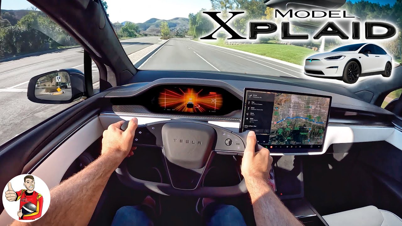 Tesla Model X Plaid — комфортный семейный внедорожник, который искажает реальность (обзор POV Drive)