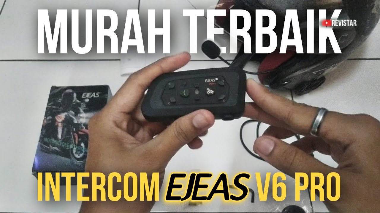 REVIEW EJEAS V6 PRO | INTERCOM TERBAIK HARGA TERJANGKAU‼️PART 1