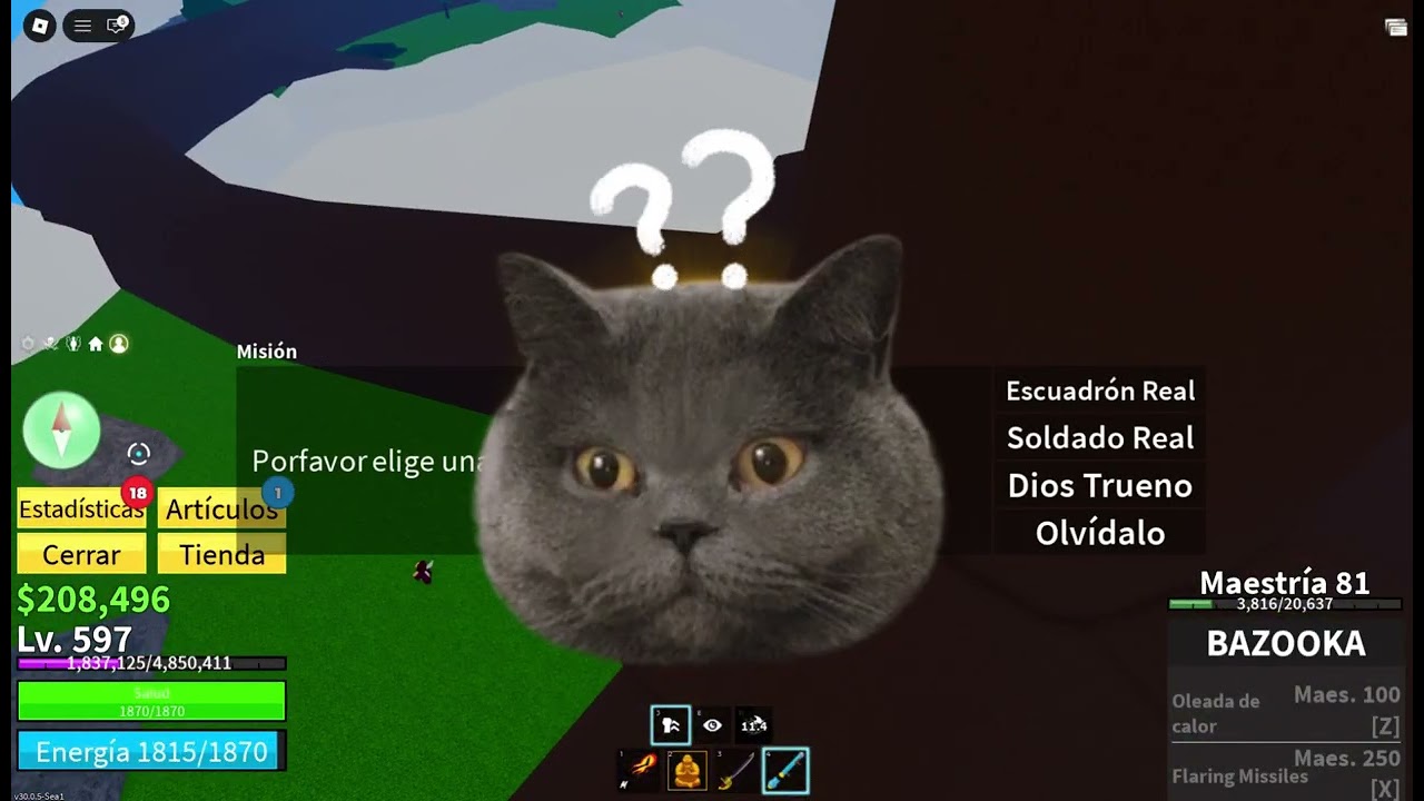 primera parte de la serie de blox fruits asta el nivel 700