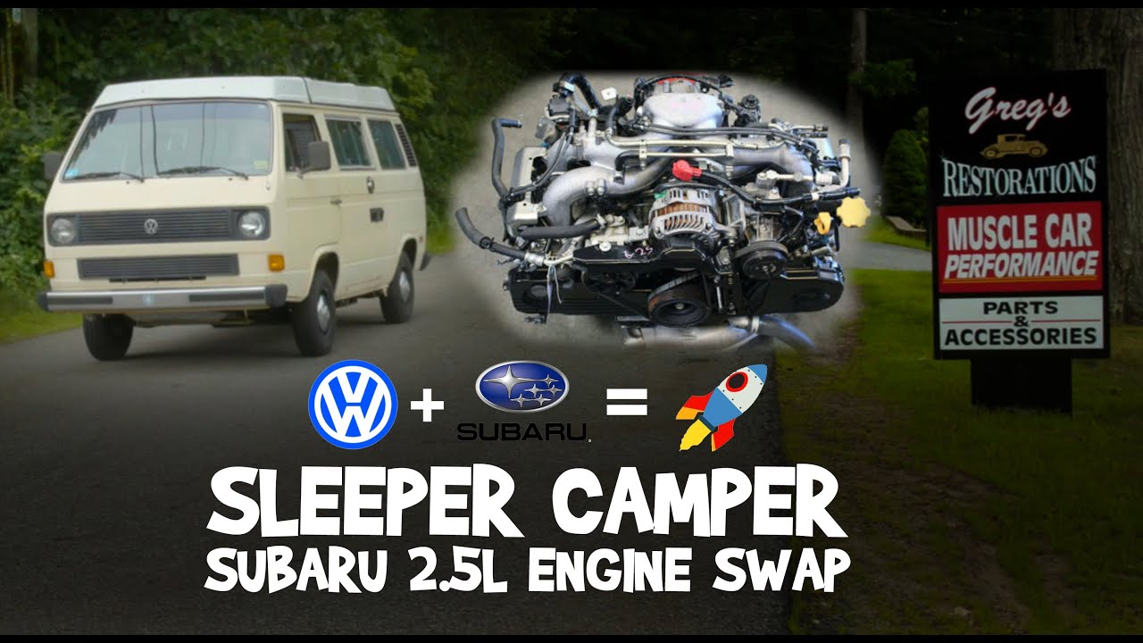 Subaru Swapped 1983 Volkswagen Vanagon Westfalia Overland Camper