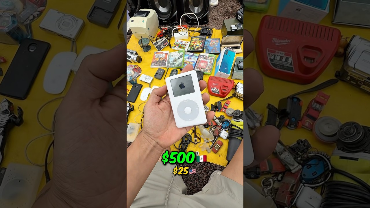 Cazando ofertas en el Tianguis 🛍️ #tianguis #iphone #nintendoswitch