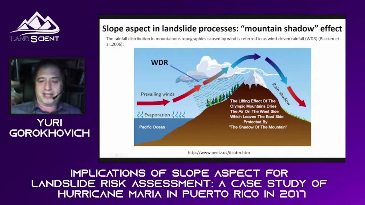 Yuri Gorokhovich - Implications of slope aspect for landslide risk assessment...