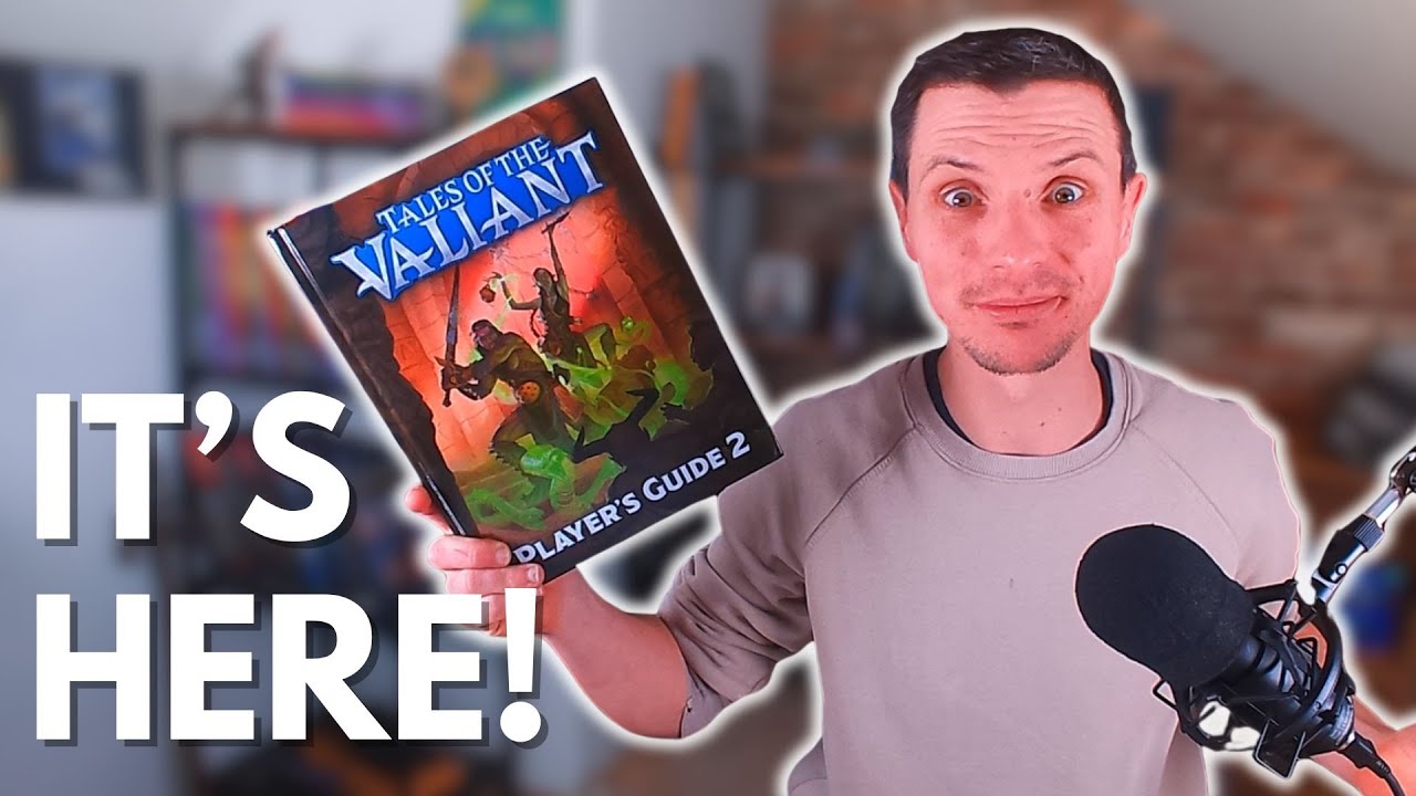 Первые впечатления от второго руководства для игрока по игре Tales of the Valiant! Издательство K...
