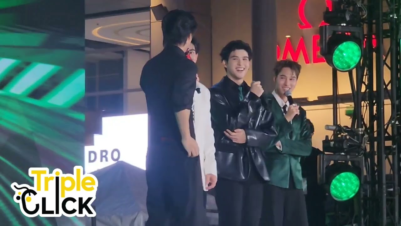 ช่วงเล่นเกมส์ ของ  เจมีไนน์-โฟร์ท-สกาย-นานิ ในงาน GrabFood Mega Sale Event