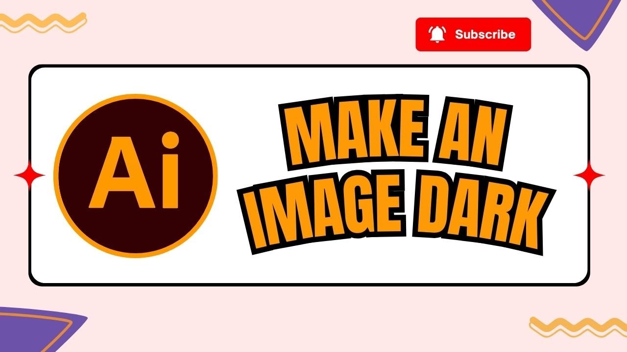 Как сделать изображение темнее в Adobe Illustrator