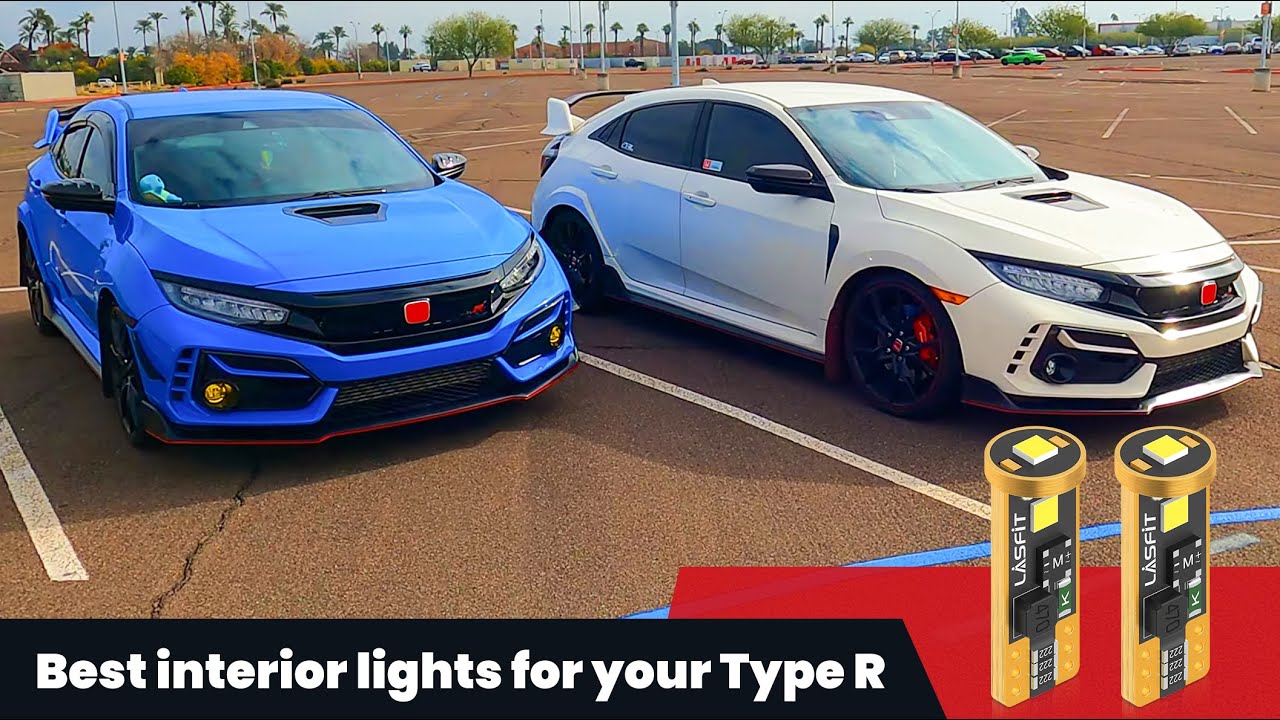 How to replace halogens with lasfit L-T10s on a Civic Type R