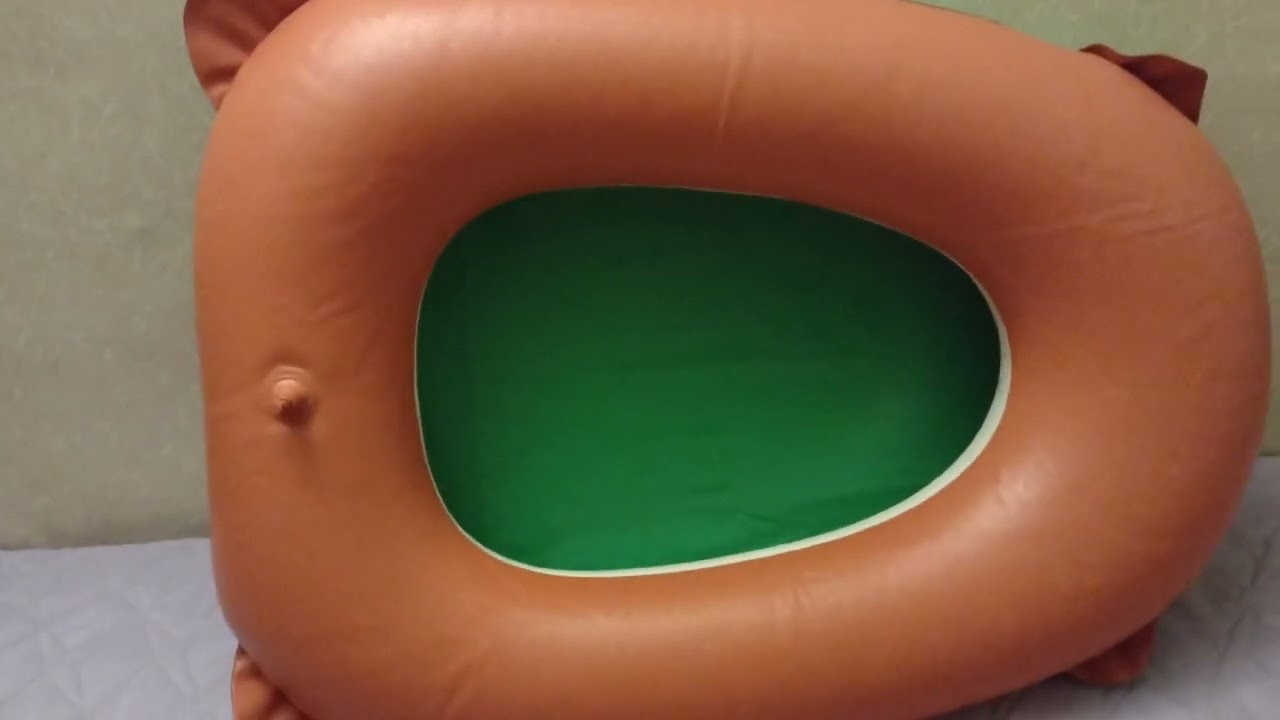 Small vintage boat deflate