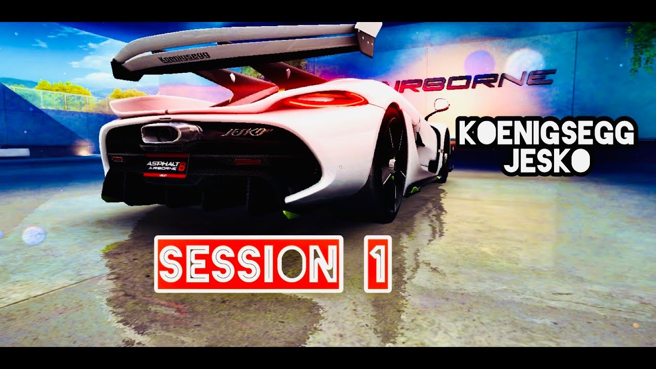 Asphalt 8 - Session [1] | K. Jesko MP ~ Gauntlet + Event