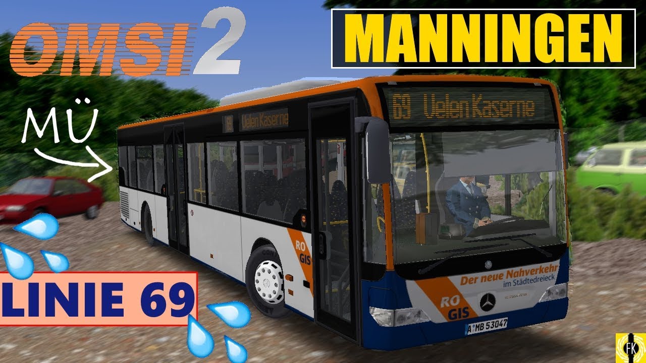 OMSI 2 [60 FPS] - 69 in MANNINGEN im MB FACELIFT MÜ - Let's Play Omsi 2 [#371]