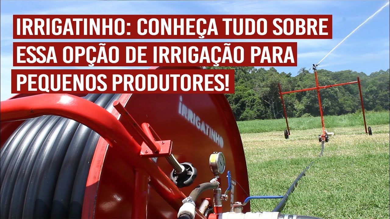 IRRIGATINHO: conheça tudo sobre essa opção de irrigação para pequenos produtores!