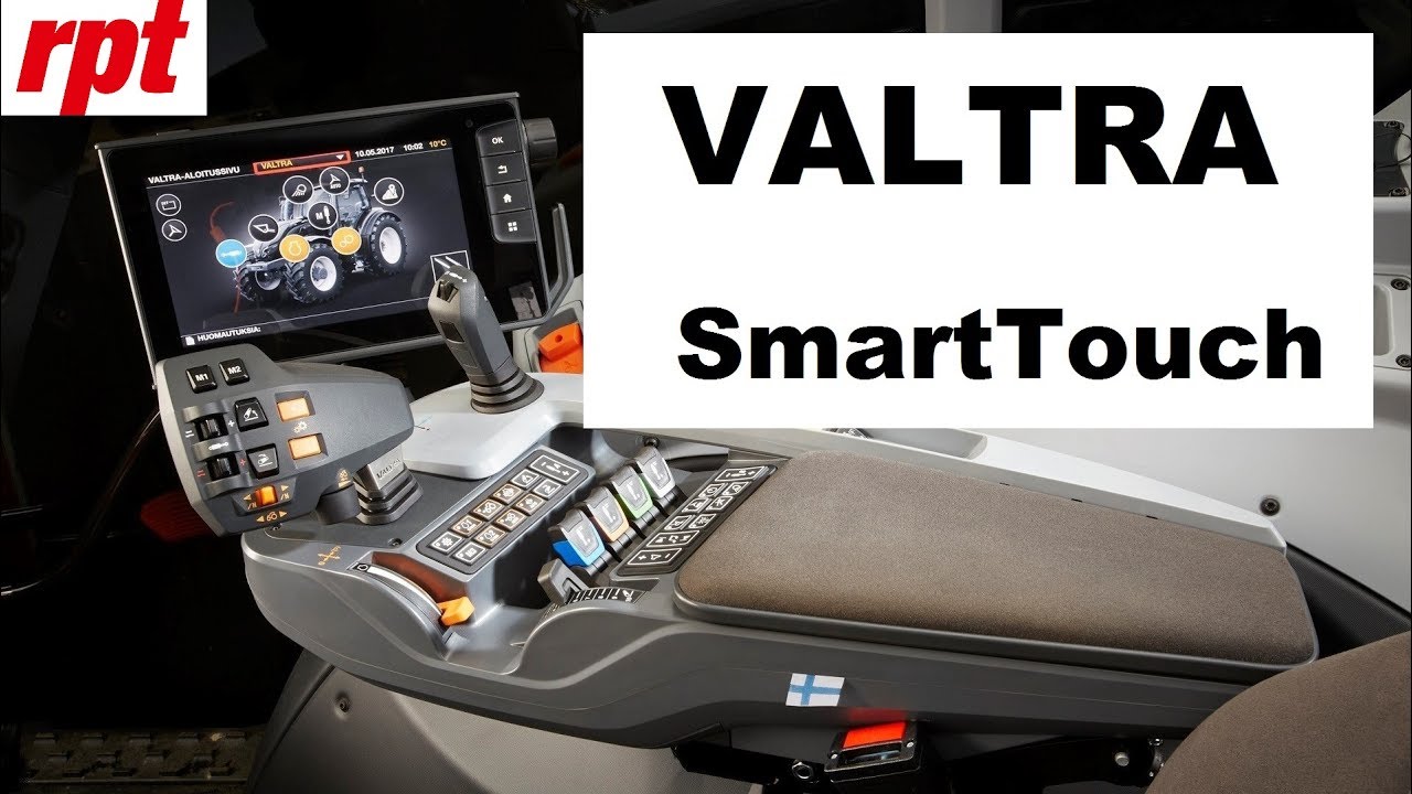 Valtra pokazała rewolucyjny podłokietnik SmartTouch