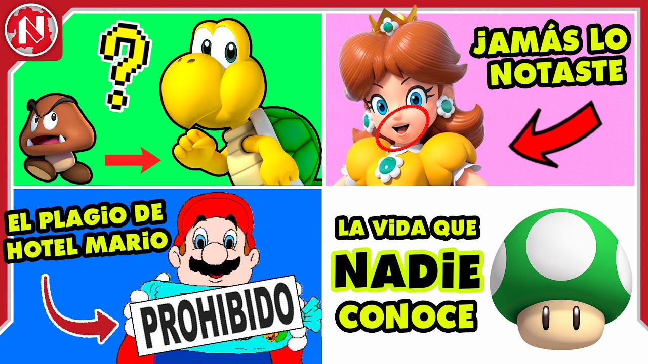 10 SECRETOS de Super Mario que NO SABÍAS hasta AHORA