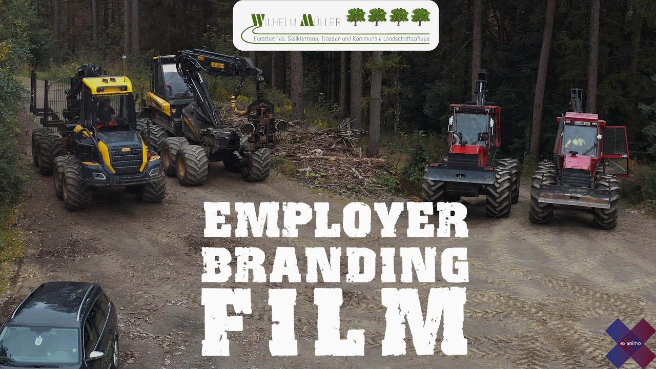 Nachhaltige Forstwirtschaft - Wilhelm Müller GmbH | Employer Branding Film von ex animo MEDIA | 4K