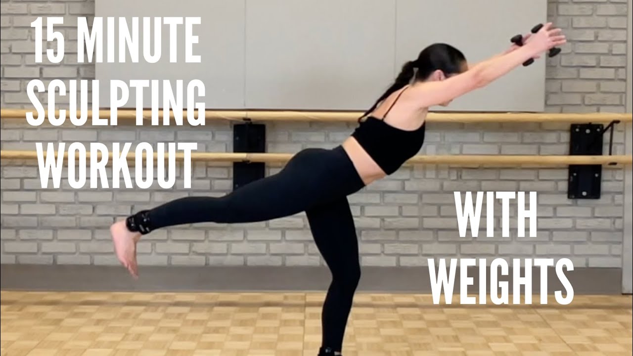 15 Minute Sculpting Workout with Weights (Music Driven) by Ballet Beats&reg;