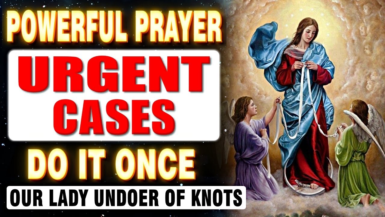 💖Сильная молитва – Богоматерь, Развязывающая узлы, для неотложных случаев