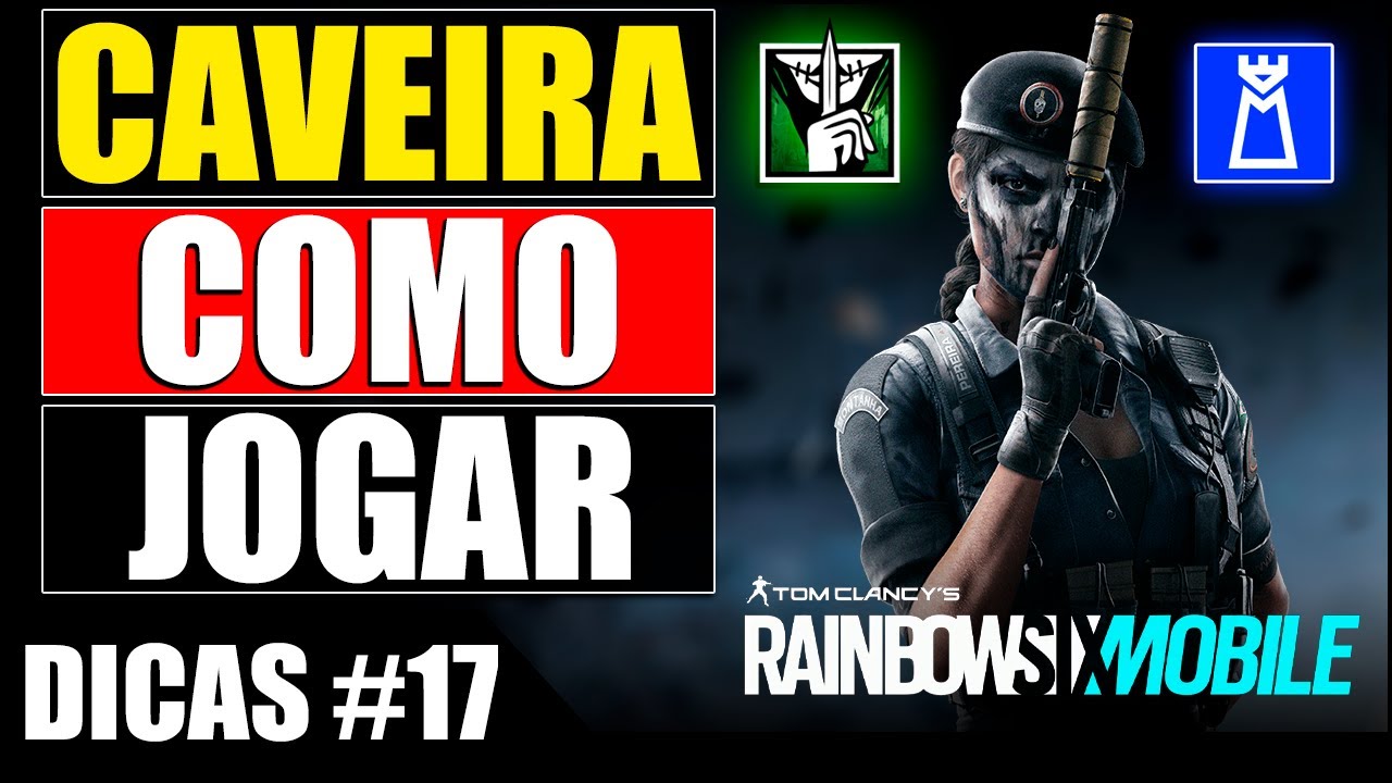 ✅ DICAS de Como JOGAR com a Agente de Defesa CAVEIRA no RAINBOW SIX MOBILE