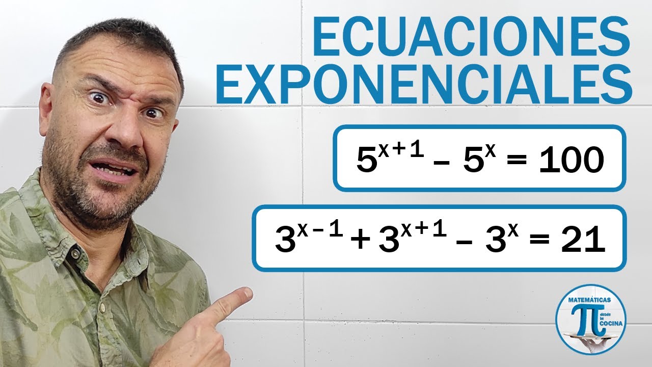 ECUACIONES EXPONENCIALES ✅ con cambio de variable