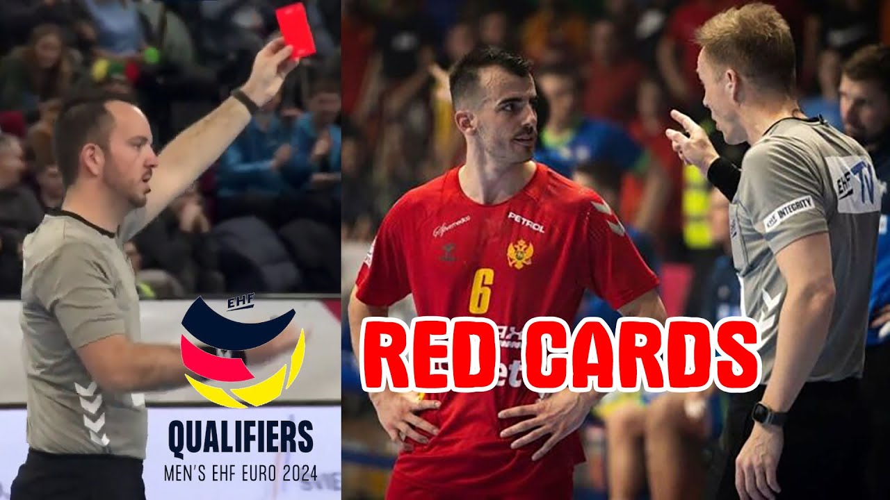 Top Red Cards | Men's EHF EURO 2024 Qualifiers