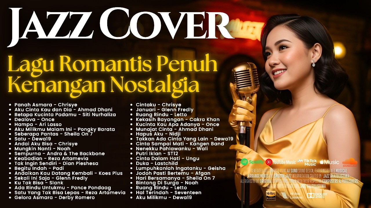 Kumpulan Lagu Pop Nostalgia Indonesia 🎷 | Smooth Jazz Cover by JAZZ KHATULISTIWA