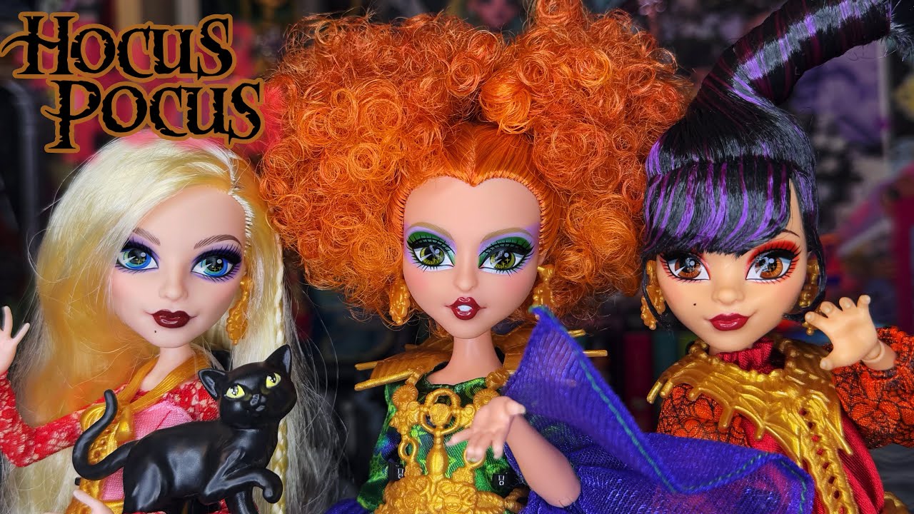Обзор куклы Monster High x HOCUS POCUS Disney Skullector :)