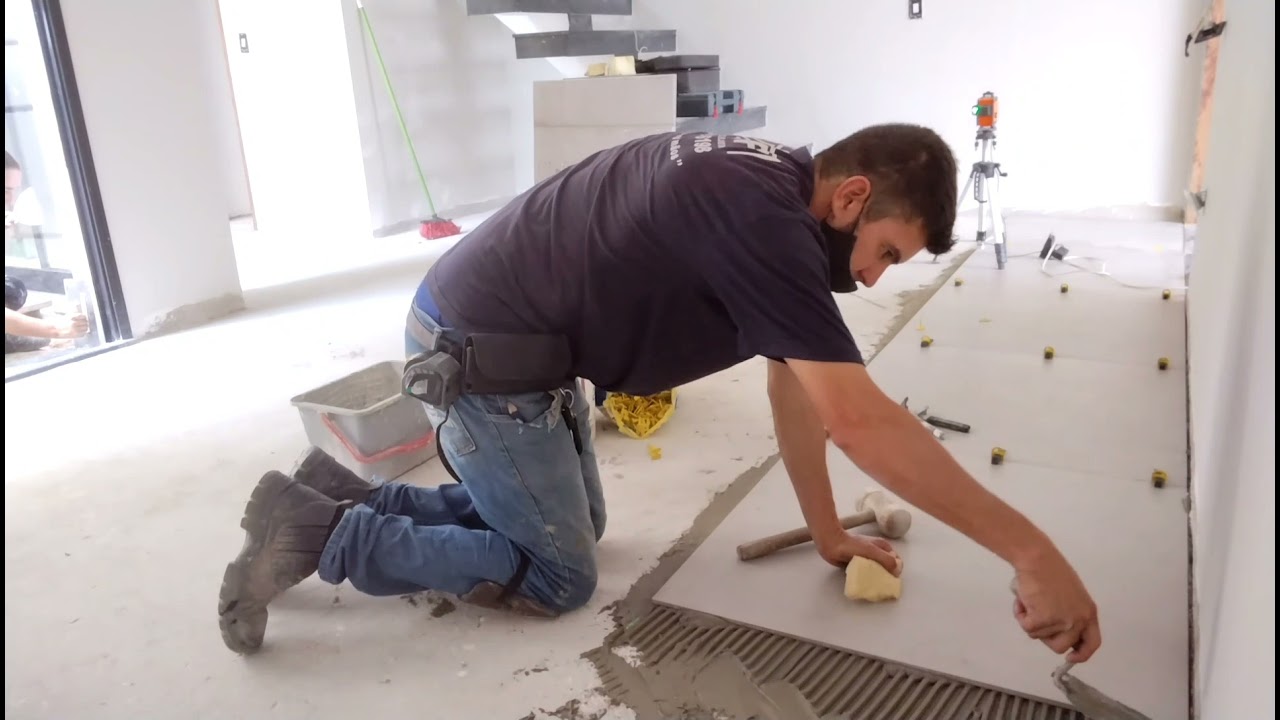 Sem segredo, como assentar porcelanato 80x80 no capricho 👍