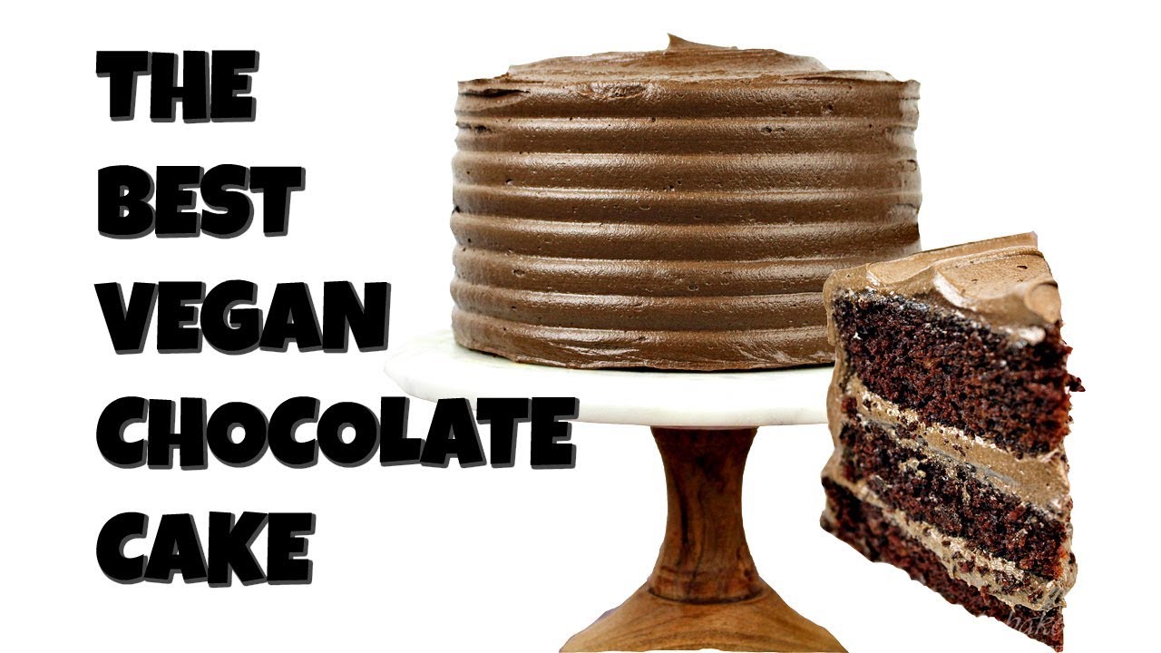 Vegan Chocolate Fudge Cake