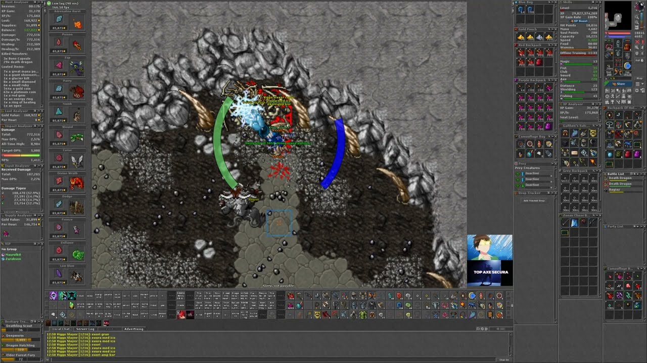 RAGIAZ SOLO // Daily Bosstiary For Elite Knights.