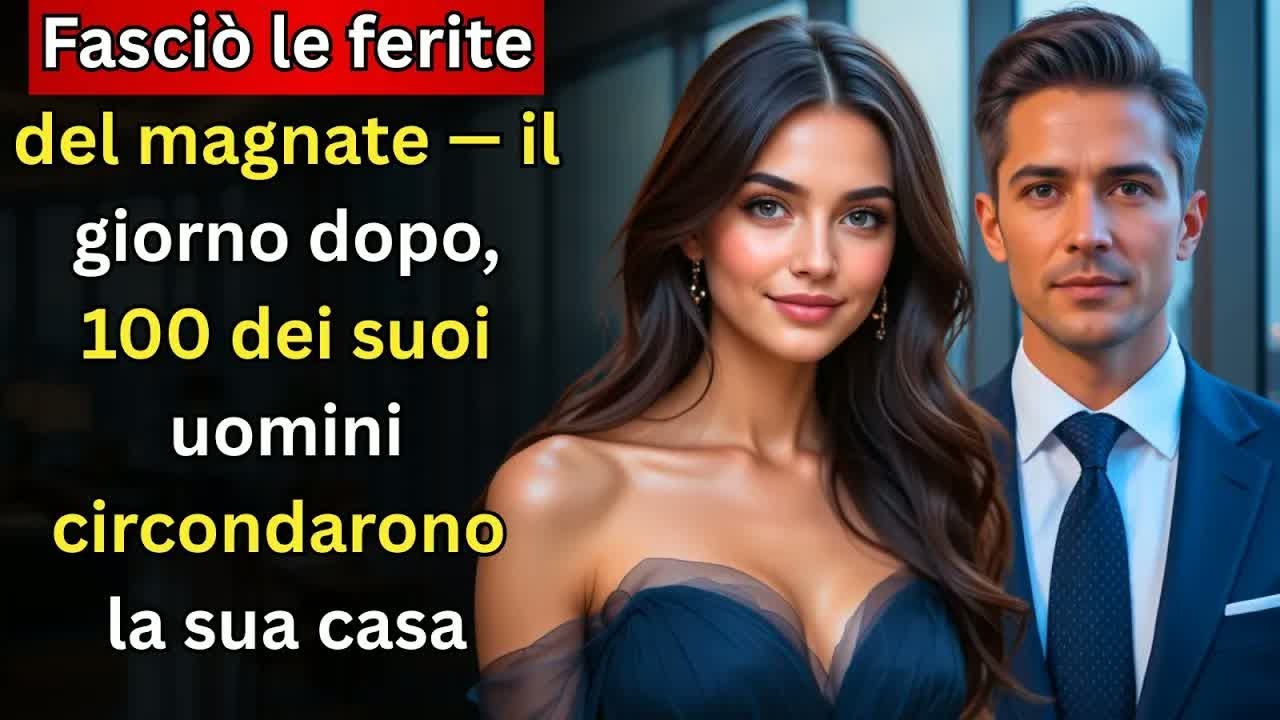 Lei fasciò le ferite del magnate—il giorno dopo, 100 dei suoi uomini circondarono la sua casa