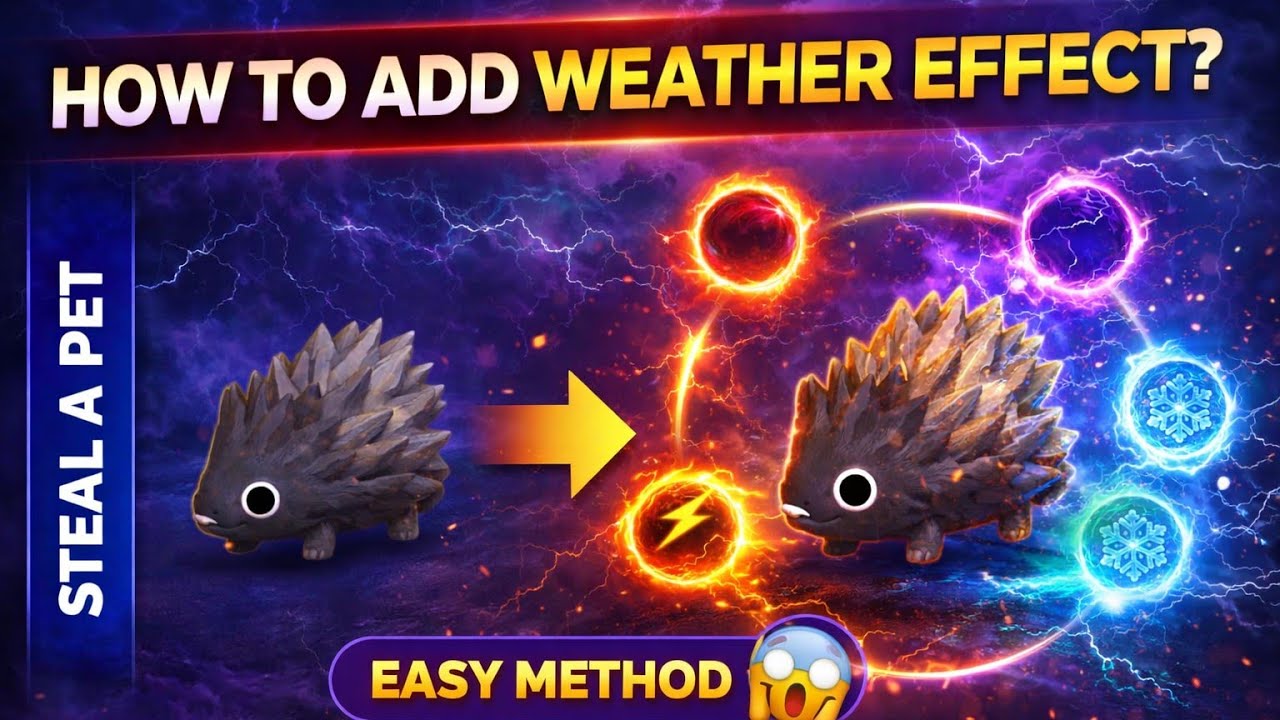 5/5 Weather Effect Pet Kaise Banaye? Steal A Pet Craftland steal a pet new glitch wether effect 