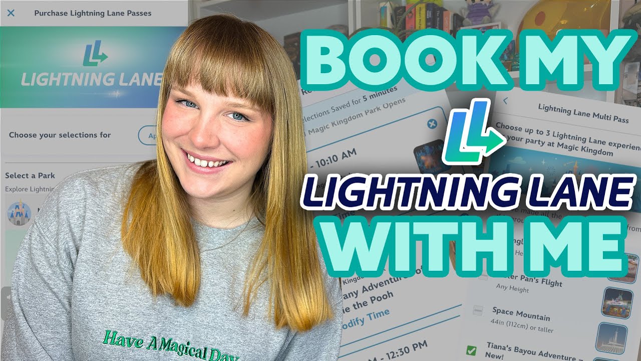 Book My Lightning Lane Multi-Pass With Me | How To & Trip Plans!