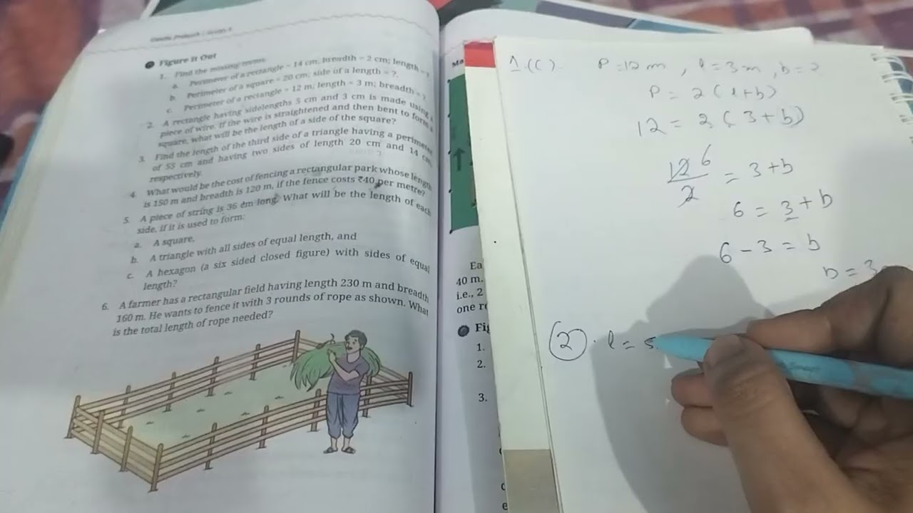 Introduction to Mensuration: Perimeter of Regular shapes 