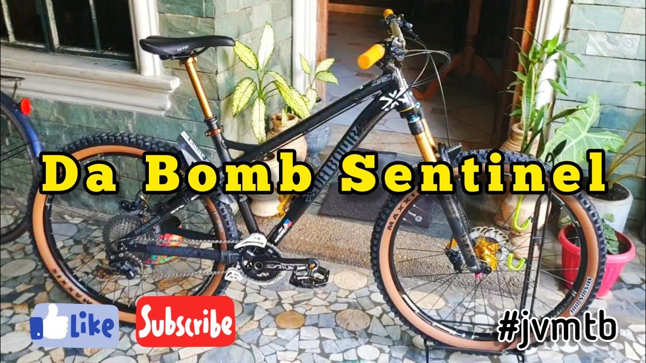 Da Bomb Sentinel bike check | All Mountain Enduro Hardtail | Trail rides compilation
