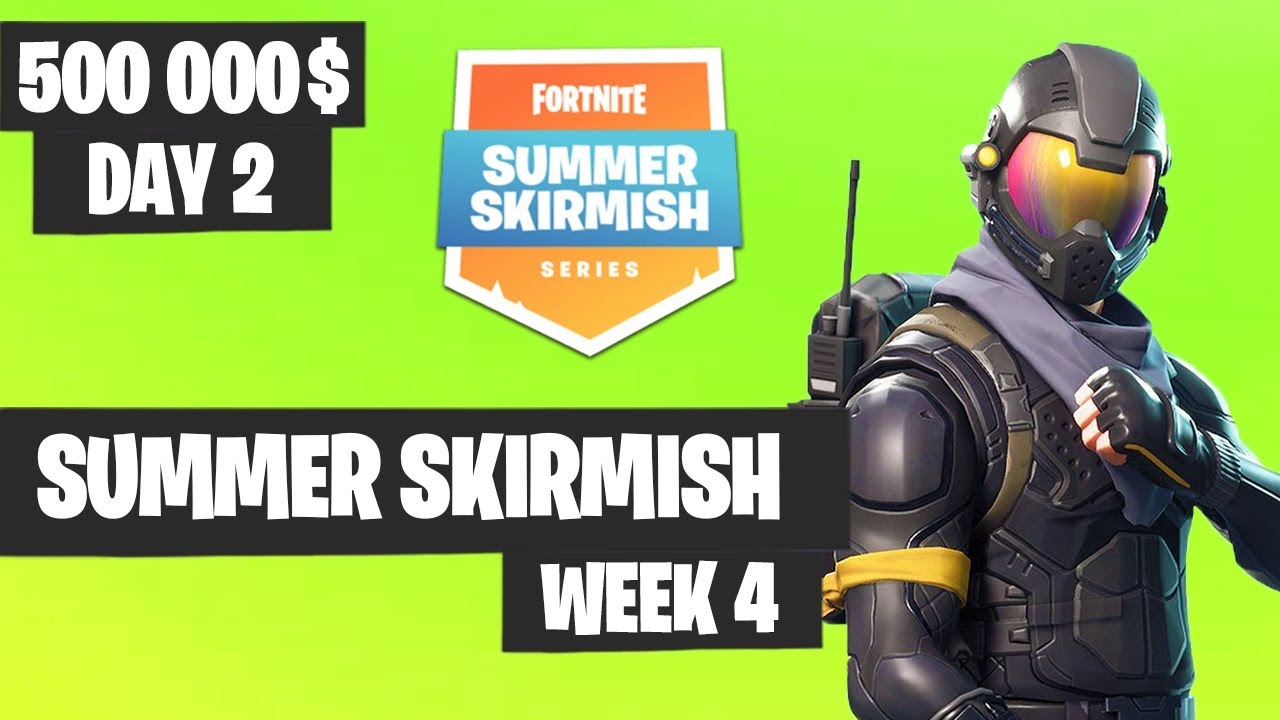Fortnite Summer Skirmish Week 4 Day 2 Highlights