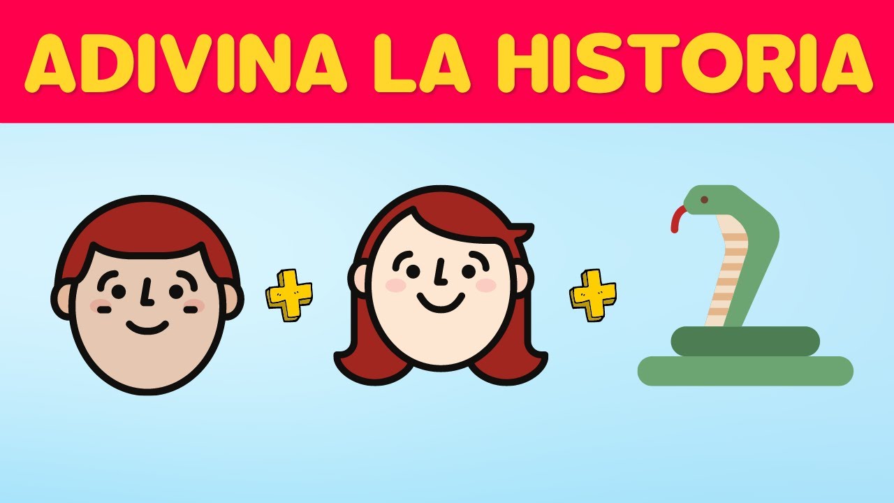 Descubre la historia bíblica con Emojis 😃🐍🎉| Preguntas de la Biblia para niños 👶🏼