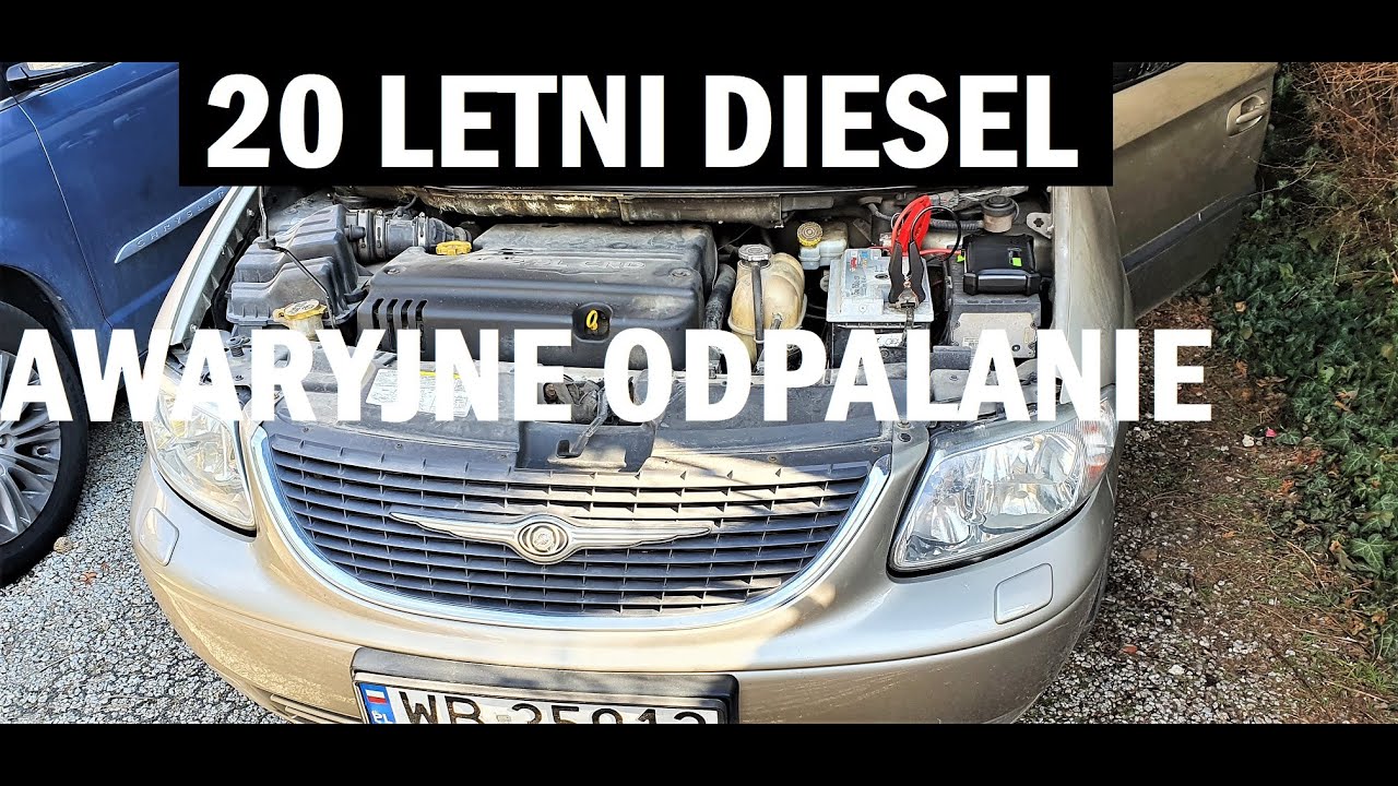 20-LETNI DIESEL awaryjne odpalanie PowerBOOST Green Cell Test PL muzyk jeździ