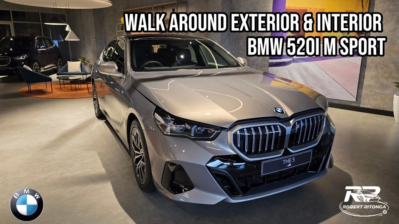 WALK AROUND EXTERIOR & INTERIOR BMW 520i M SPORT