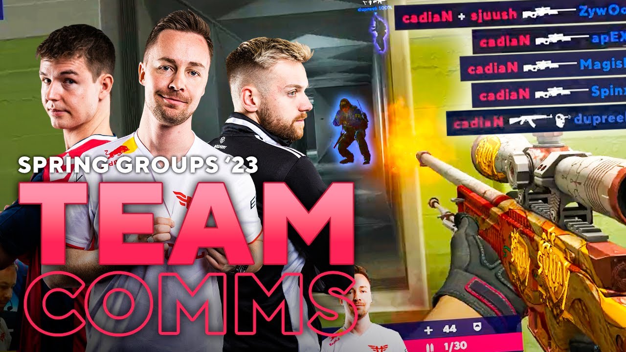 cadiaN's INSANE 1v5 and more awesome team speak from Spring Groups 2023! 🔥