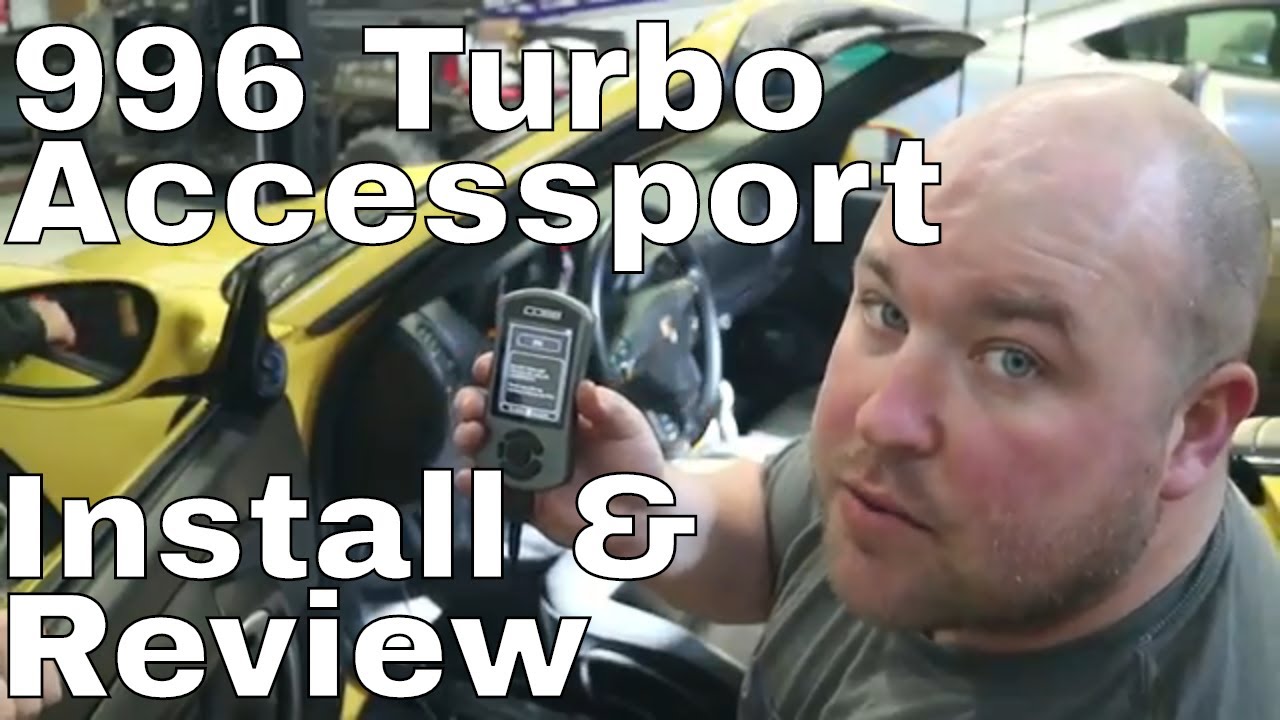 911 Turbo S — обновления Stage 1 (996 Porsche Turbo — Cobb Accessport)