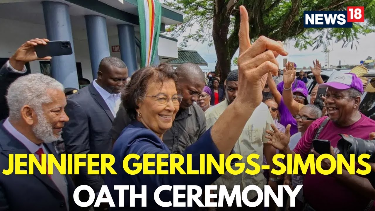 Suriname President Oath Ceremony LIVE | Jennifer Geerlings-Simons Swearing In Ceremony | N18G