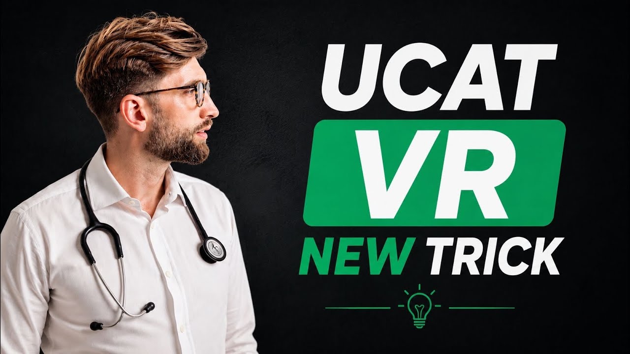 Техника для раздела Verbal Reasoning на UCAT, которая удвоила мою скорость за неделю... хотя у ме...