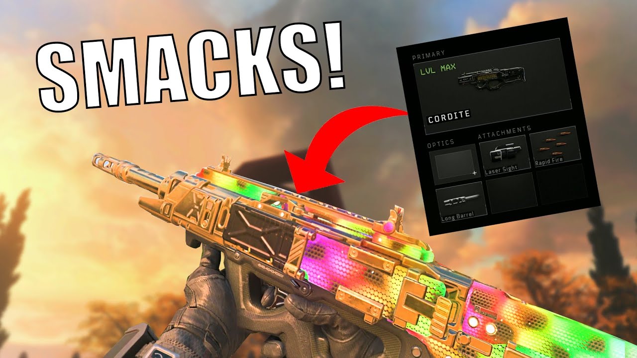 The Defult Cordite Class Literally Smacks in Black Ops 4 (COD BO4)