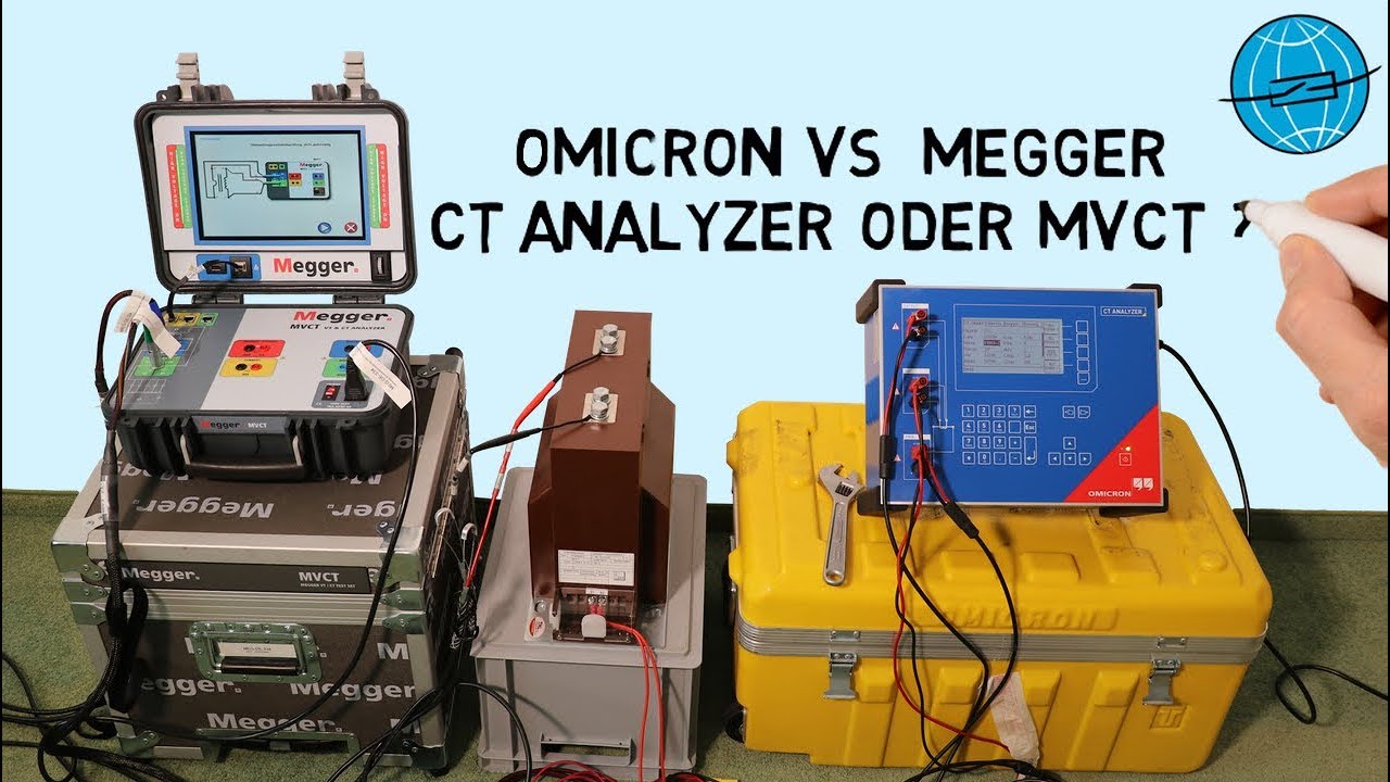 OMICRON vs. MEGGER | CT Analyzer oder MVCT