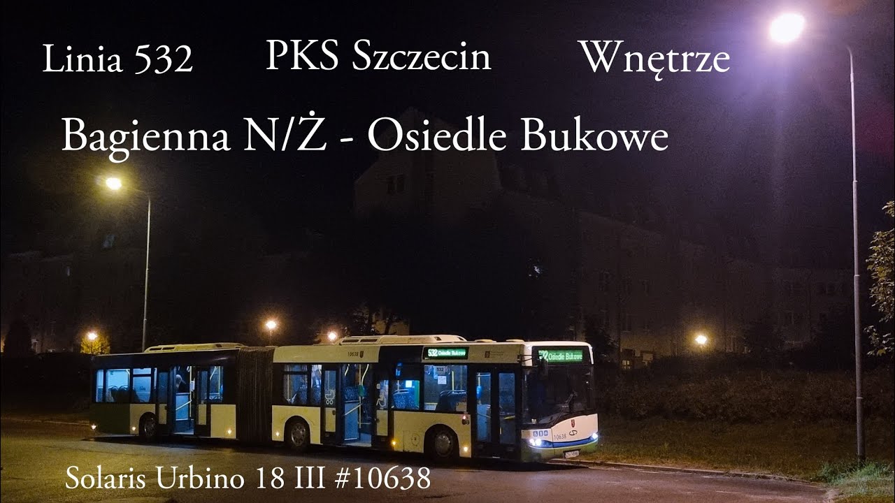 [WNĘTRZE] Linia 532 Szczecin Bagienna N/Ż - Osiedle Bukowe Solaris Urbino 18 III #10638
