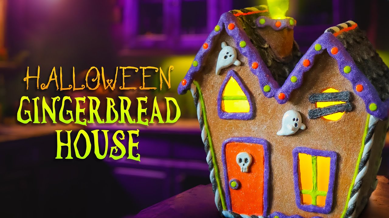 How to Make a Spooky and Fun Halloween Gingerbread House