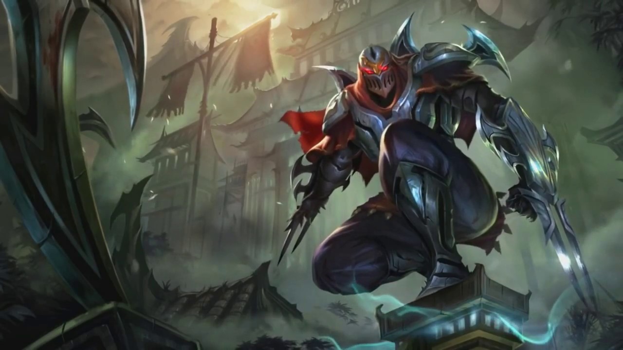 LLPassy The Terror of the EUNE LOL Server -  LLSTYLISH this is the REAL FACE OF ZED Montage