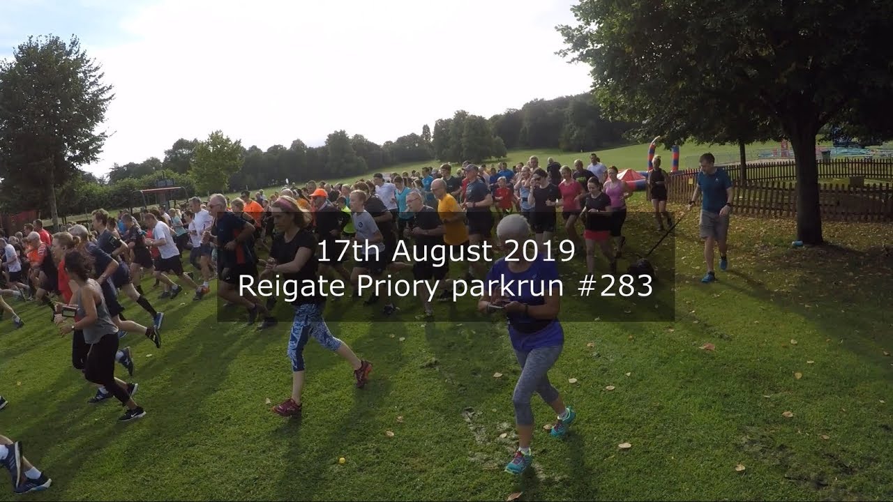 Reigate Priory parkrun #283 - August 17th 2019 (fast)