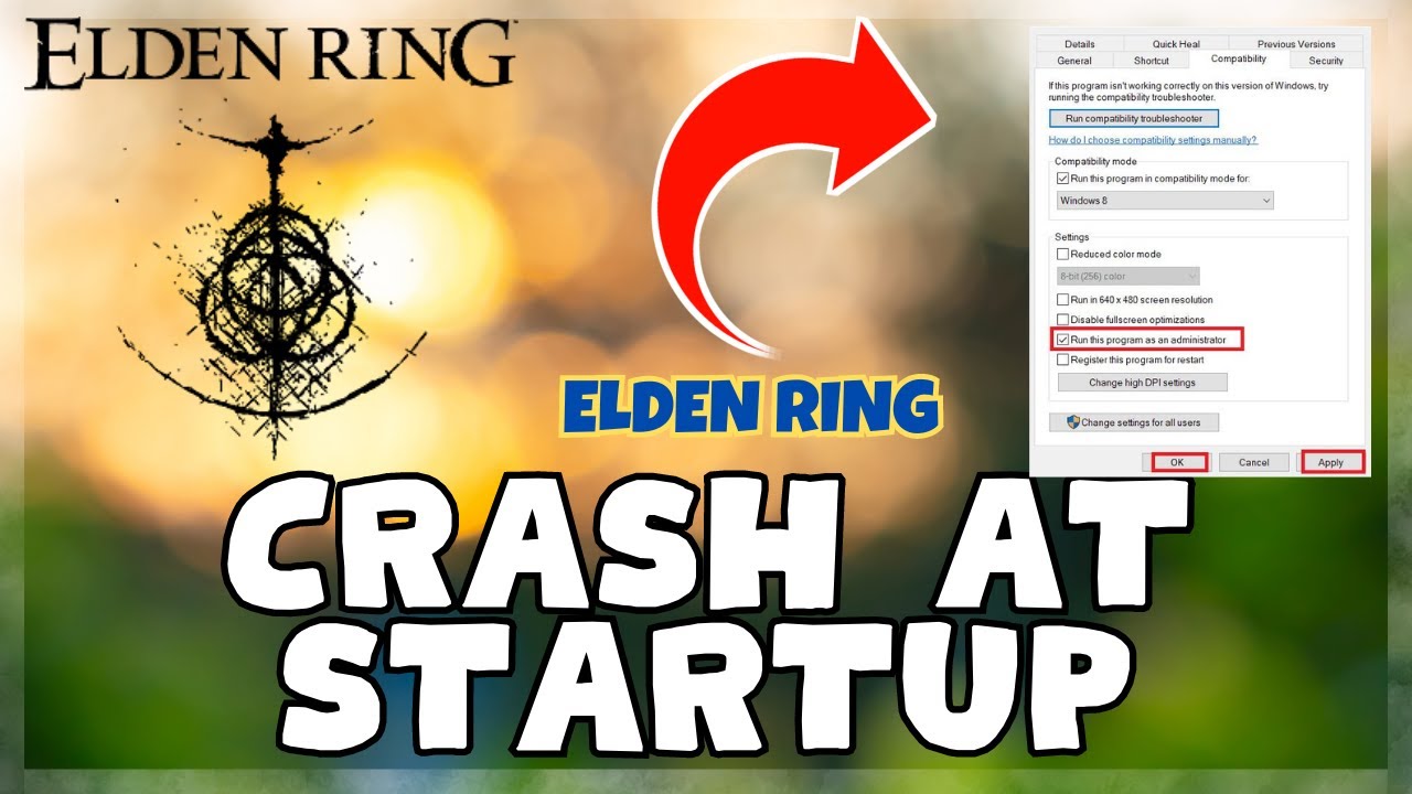 Elden Ring &ndash; How to Fix Elden Ring Crashing on Startup! issue Solved 2023 {Updated}