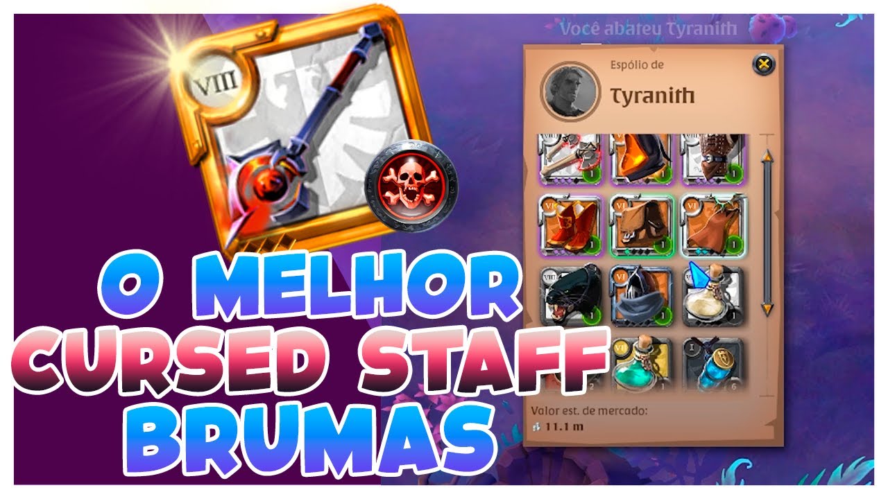 MELHOR CURSED PARA BRUMAS - DARKFANG MOUNT SKIN GIVEAWAY - MISTS - ALBION ONLINE