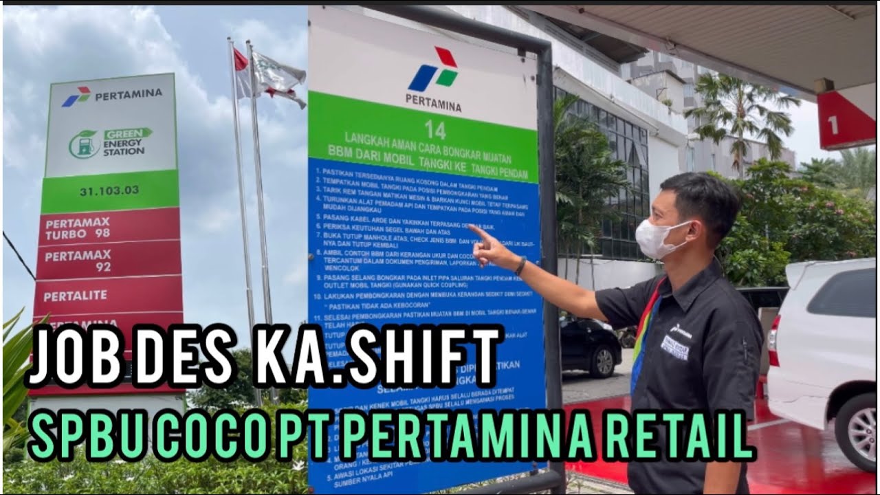 BBM || TUGAS DAN TANGGUNG JAWAB KEPALA SHIFT SPBU PERTAMINA RETAIL || SPBU COCO CIKINI JAKARTA PUSAT