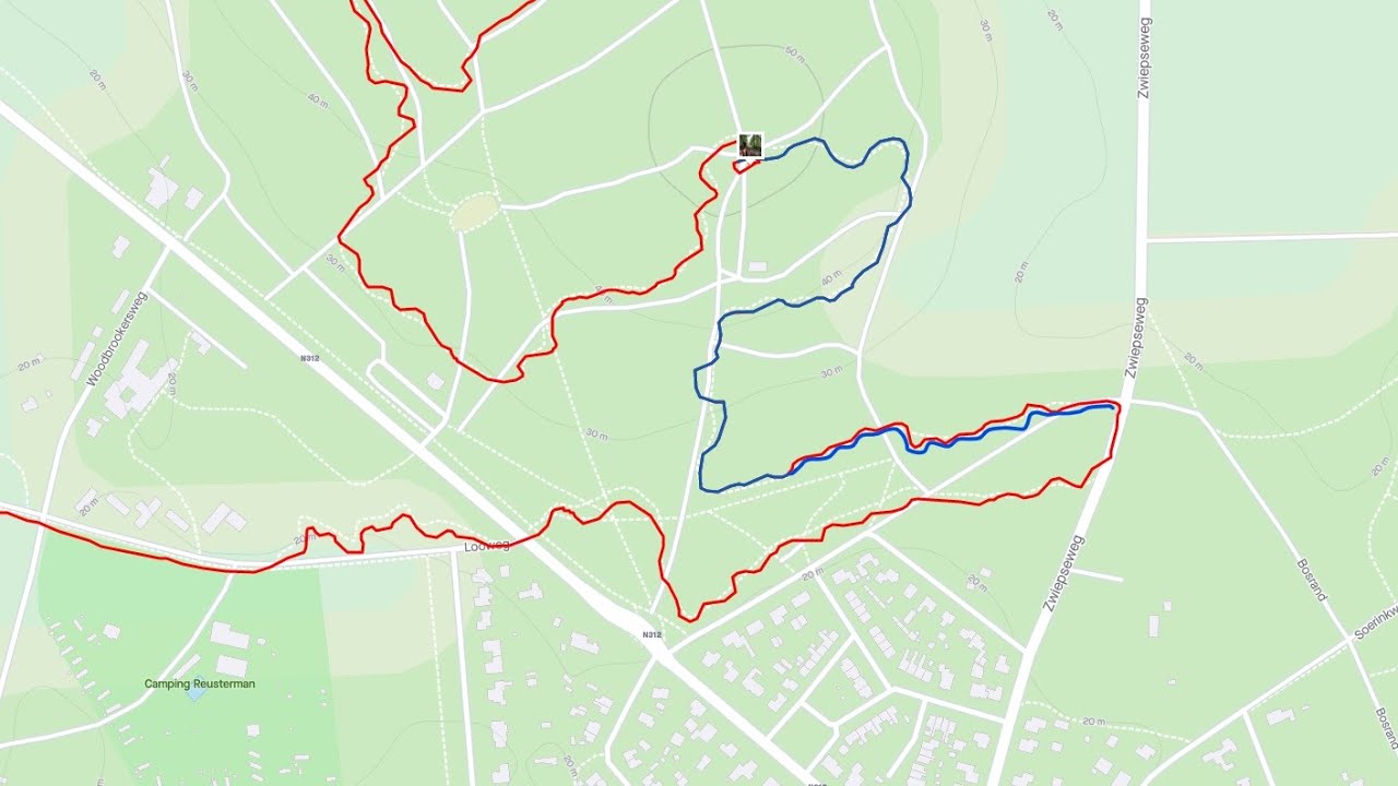 Paarse route Lochem - MTB Achterhoek - Afdaling Kaleberg tot Zwiepseweg (20-06-2020)